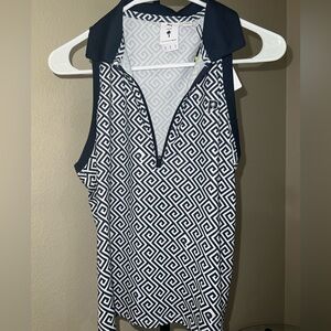 Women's Puma x PTC Resort Sleeveless Golf Polo